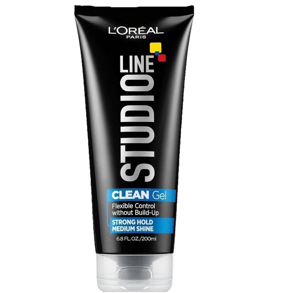 Strong Hold 6.8 Fl. Oz. L'oreal Paris Studio Line Clear Minded Clean Gel‎